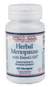 Hierbas menopausia fitoestrógenos con EstroG 100 60 VegiCaps