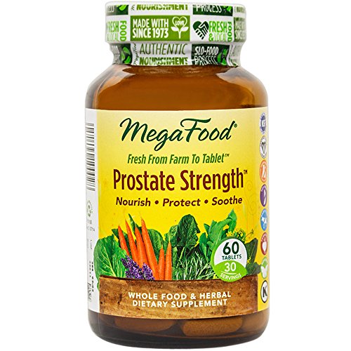 MegaFood - próstata fuerza, apoya la función saludable de la próstata, 60 comprimidos (envasado de alta calidad)