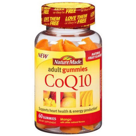Nature Made CoQ10 Mango Gummies adultas, 60 CT