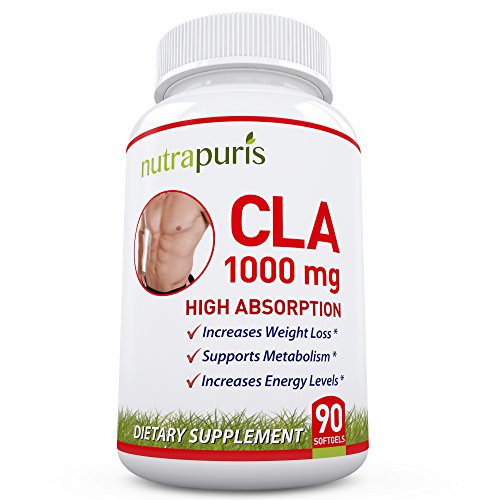 MEJOR suplemento de CLA para peso pérdida - #1 conjugado linoleico ácido dieta píldoras para hombres y mujeres - CLA cártamo suplemento - aceite de alazor CLA - 90 1000mg CLA cápsulas de liberación rápida - 100% garantizado!