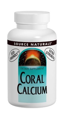 Source Naturals Coral calcio 600mg, 240 cápsulas