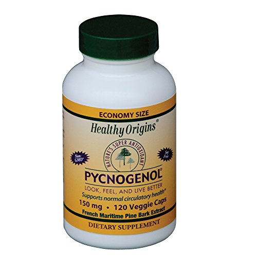 Verduras saludables Orgins Pycnogenol cápsulas, 150 mg, 120 cuenta
