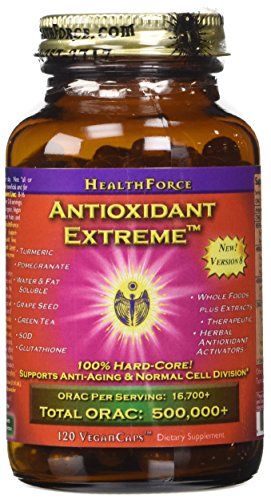 Salud fuerza Acai Resveratrol Ultimate Orac antioxidante extremo versión 8, 120 Caps veganos