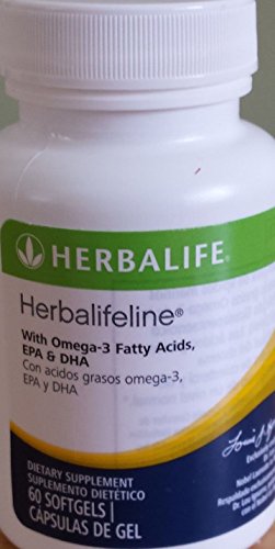Nuevo Herbalifeline con Omega-3 ácidos grasos EPA DHA 60 Softgles por Siamproviding