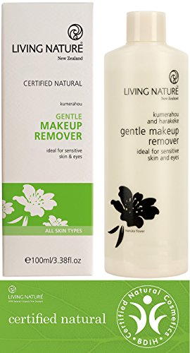 Maquillaje removedor - para los ojos y cara - The Best 100% Natural - orgánico Oil Free - altamente efectivo extra limpiador lavado suave para piel clara hecha con la miel de Manuka, Eufrasia y avellana