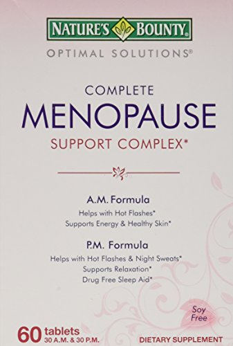 Generosidad de la naturaleza completan la menopausia apoyo complejo suplemento alimenticio tabletas, 60 CT (paquete de 3)