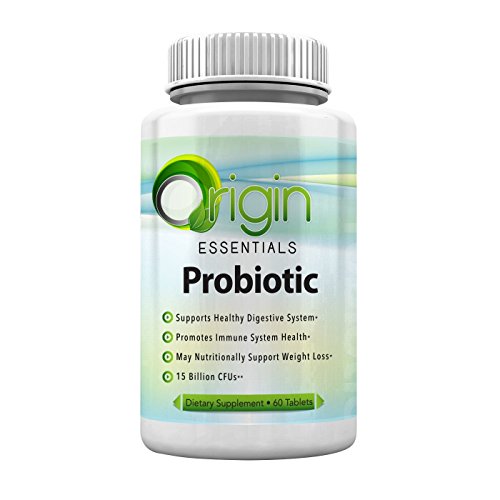 #1 mejor suplemento de probióticos - sin Gluten, sin lactosa y veganos - naturalmente produce enzimas digestivas - recomendado para que hombres y mujeres para mejorar la salud de Colon - suministro de 60 días y SII