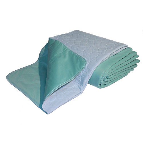 Premium calidad cama almohadilla, acolchada, impermeable, reutilizable y lavable, 34 "X 52"