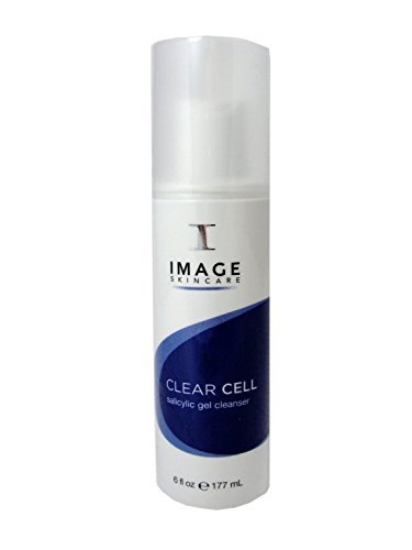 Claro de la célula salicílico Gel limpiador de piel cuidado de la imagen 6 oz