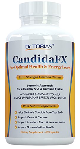 CandidaFX - Extra Strength Candida Cleanse - con hierbas y enzimas para ayudar a reducir los efectos desagradables de mortandad-suplemento alimenticio fácil y eficaz
