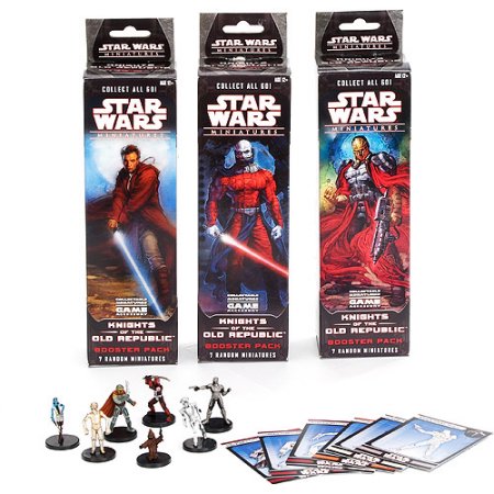 Star Wars juego de miniaturas de colección Caballeros de la Antigua República Booster Pack