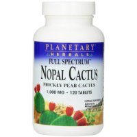 Completo de planetarias Herbals Specturm Nopal Cactus 1000 mg 120 tabletas