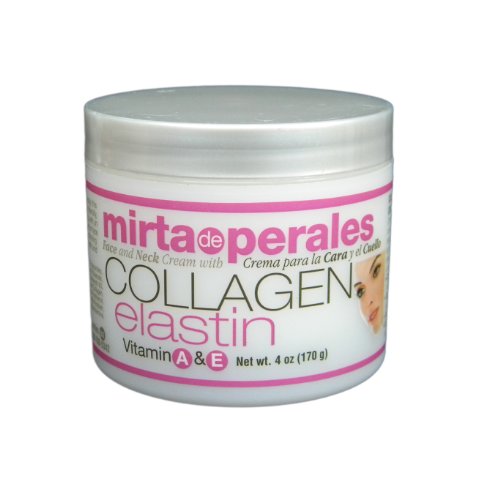 Mirta De Perales colágeno elastina crema, 4 onzas