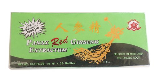 Panax rojo Ginseng Extractum suplemento dietético... mtc