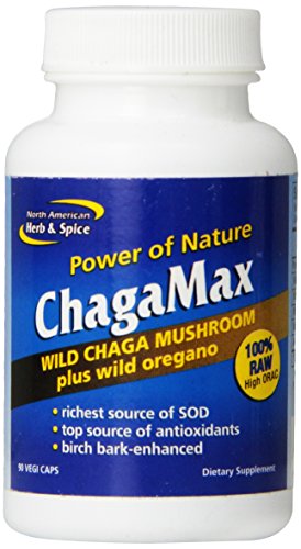 América del norte hierbas y especias, ChagaMax, 90 cápsulas