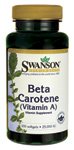 Betacaroteno (vitamina A) 25.000 UI 300 cápsulas