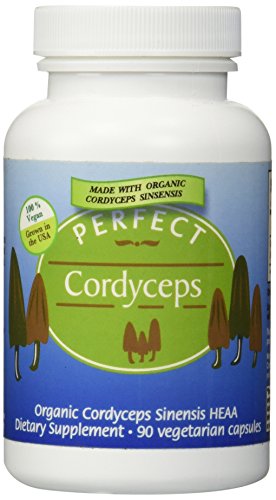 Perfecto Cordyceps Sinensis - Sinensis de Cordyceps orgánico - 90 cápsulas