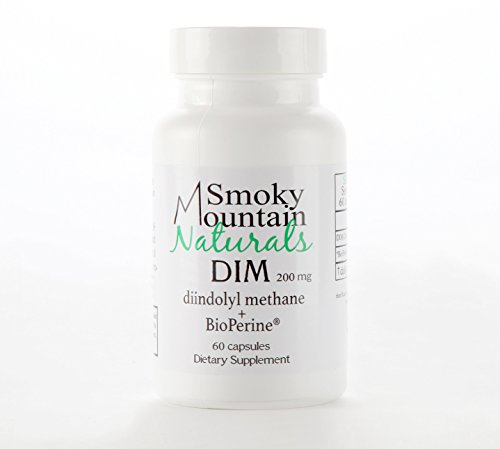 DIM (diindolilmetano) / Extra fuerza - 200mg con BioPerine (suministro de 2 meses). Promueve el metabolismo del estrógeno beneficioso en ambos hombres y mujeres. BioPerine permite que el cuerpo absorba mejor el DIM. Comúnmente utilizado para la predominac