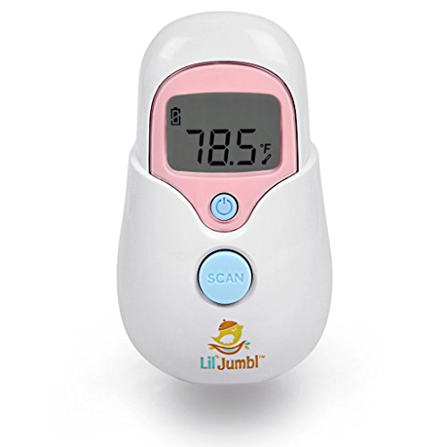 Bebé Termómetro-niño y adulto sin contacto inferido termómetro para la fiebre - también se utiliza para cualquier superficie aprobado objetos y temperatura ambiente-FDA - Lil' Jumbl