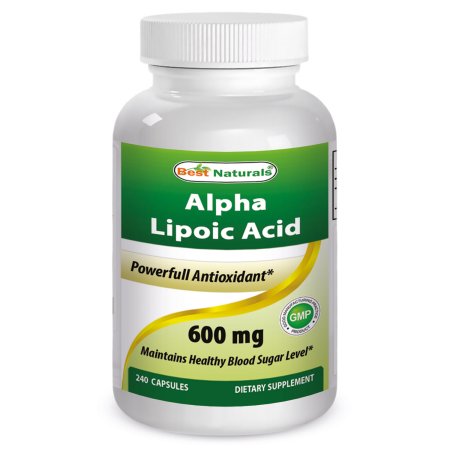 Best Naturals ácido alfa lipoico 600 mg 240 Cápsulas
