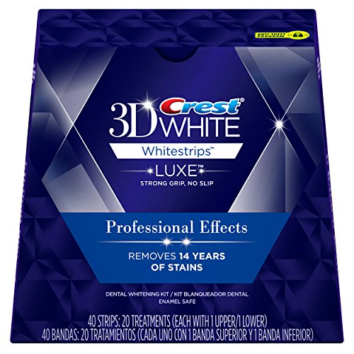 Cresta 3D blanco Luxe blanqueadoras profesional efectos - los dientes que blanquean el Kit 20 tratamientos