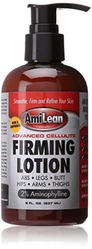Amilean celulitis crema reafirmante loción, antigrasa y Anti celulitis fórmula, 8 fl. oz