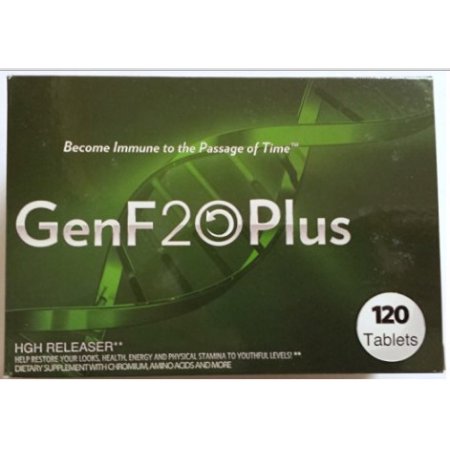 1 Month Supply GENF20 PLUS (120 tablets) naturally restore hormone levels for improved energy youthful look..