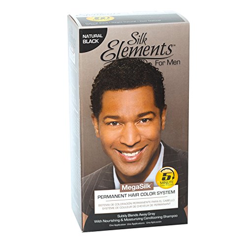 Elementos de seda para sistema de Color de pelo de hombres