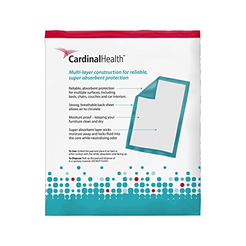 Cardinal Health protector Empapador Premium absorbencia extra grande 10 CT