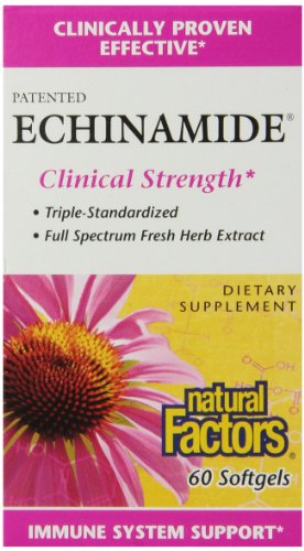Natural los factores fuerza clínica Echinamide cápsulas, 60-Conde