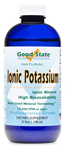 Buen estado-líquido iónico minerales potasio (48 días en 99 mg.) más 2 mg de ácido de Fulvic