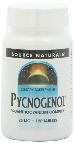 Source Naturals Pycnogenol 25mg, 120 tabletas