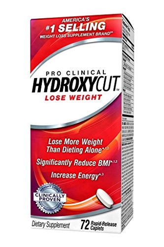 Hydroxycut Pro clínica 72ct peso pérdida píldoras (ct 72 2 - pack)