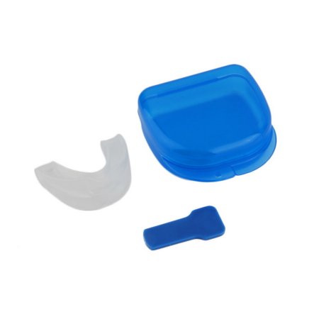 3 PC / paquete de silicona anti ronquido bandeja de la apnea del sueño Boquilla tapón protector bucal dejar de roncar