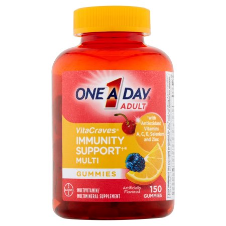 One A Day VitaCraves - Inmunidad apoyo de los adultos multivitamínicos Gomitas 150 ct