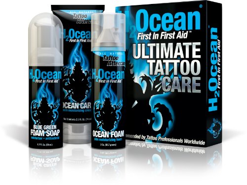 Kit de cuidado de tatuaje final H2Ocean, 6,2 onzas