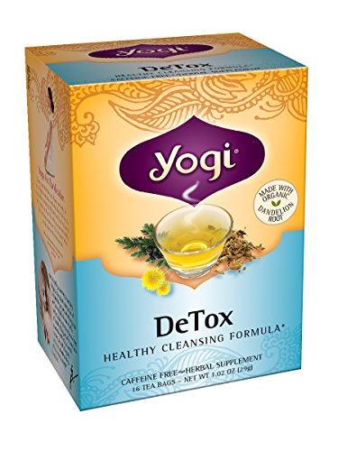 Té de Yogui, 16 bolsas de té (paquete de 6), Detox
