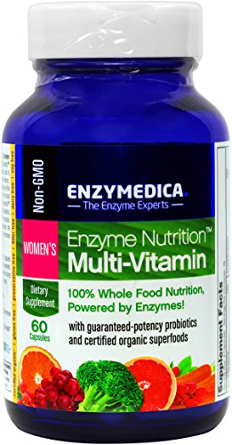 Enzima nutrición - vitaminas de la mujer - 100% alimentos nutrición, 60 cápsulas (FFP)