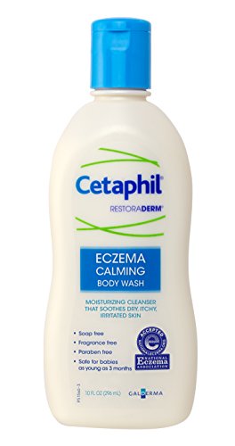 Cetaphil Restoraderm, Eczema calmar cuerpo lavado, 10 onzas