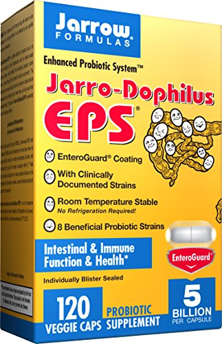 Probiótico de Jarrow Formulas Jarro-dophilus EPS de 120 VegiCapsules