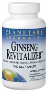 Planetario hierbas Ginseng revitalizador, 964 mg, tabletas, 180 tabletas