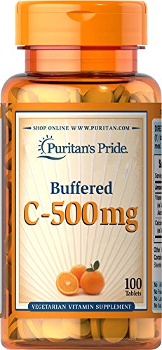 Pride de Puritan tamponada vitamina C 500 mg calcio ascorbato-100 tabletas