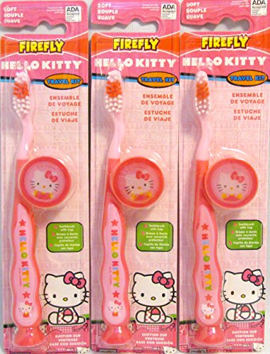 FireFly Hello Kitty Travel Kit (paquete de 3)