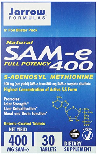 Jarrow Formulas SAM-e, 400 mg, 30 cuenta