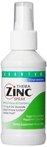 Salud cuántica, TheraZinc Spray, 4 onzas