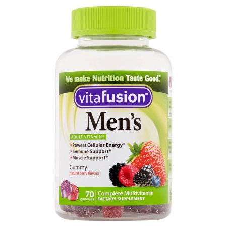 Vitafusion Gummy vitaminas multivitamina completa Fórmula masculino 70 ct