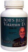 Bob de descalzo mejor vitamina D3 (5000 IU) - 90 cápsulas vegetarianas