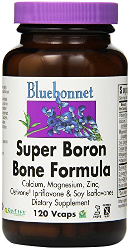 BlueBonnet Super boro hueso fórmula cápsulas vegetarianas, cuenta 120