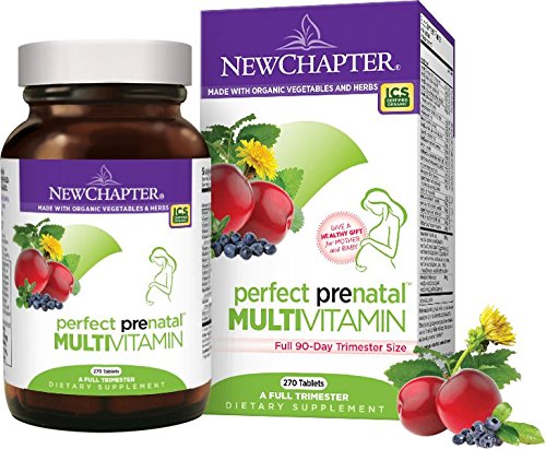 Nuevo capítulo perfecto Prenatal Multivitamin trimestre - 270 ct
