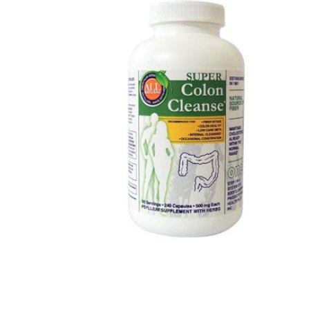Súper limpieza de colon Health Plus 240 Caps